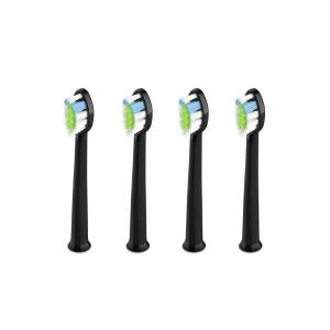 Buy cheap Black Oral Care Electric Toothbrush Replacement Heads OEM ISO13485 product