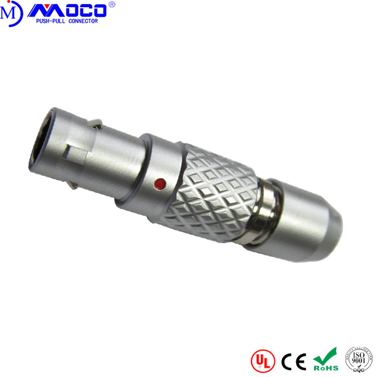 Buy cheap Small 0B 7 Pin Round Connector , FGG Male Self Locking Lemo Type Connector product