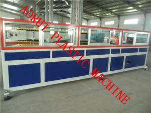 Buy cheap Panel Wood Plastic Extrusion Line / Plastic profile extrusion machine product