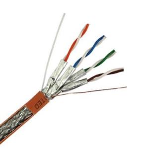 Buy cheap Standard Bare Copper Copper Cored Cable Cat6 Network Cable Fire Resistant product