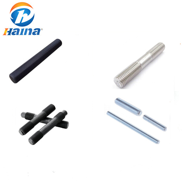 M4 - M42 B7 Plain Color carbon Steel Rod Galvanized Threaded Rod