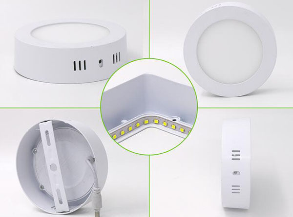 Surface Mounted LED Panel Light 300MM Diameter With 180 Degree Beam Angle