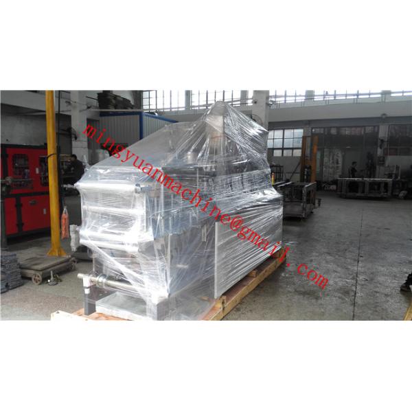 Takeaway Coffee Cup Thermoforming Plastic Lid Forming Machine 65mm - 165mm Stoke