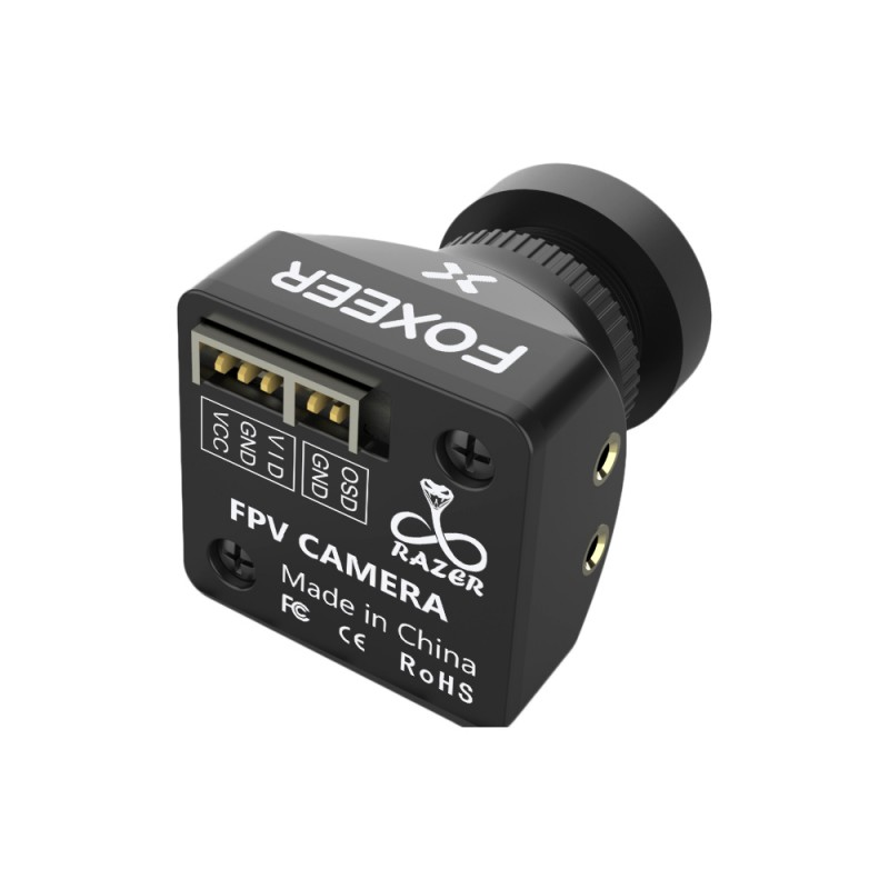 Foxeer Mini Standard Razer FPV Camera Plastic PAL NTSC Switchable HD 2.1mm Lens Low Latency for RC Drone Accessories