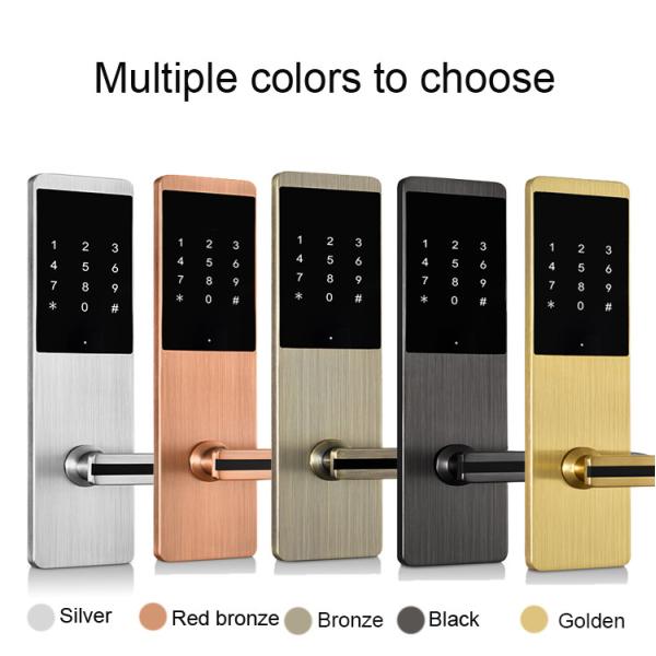 Ss304 App Controlled Door Locks 3kg Apartment Smart Door Lock