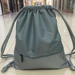China Polyester Digital Printing Waterproof String Backpack With Pocket Outside on sale