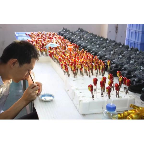 Figure manufacturer Custom Wine Glass Charms Top Sell Decoration Plastic figure toy 3