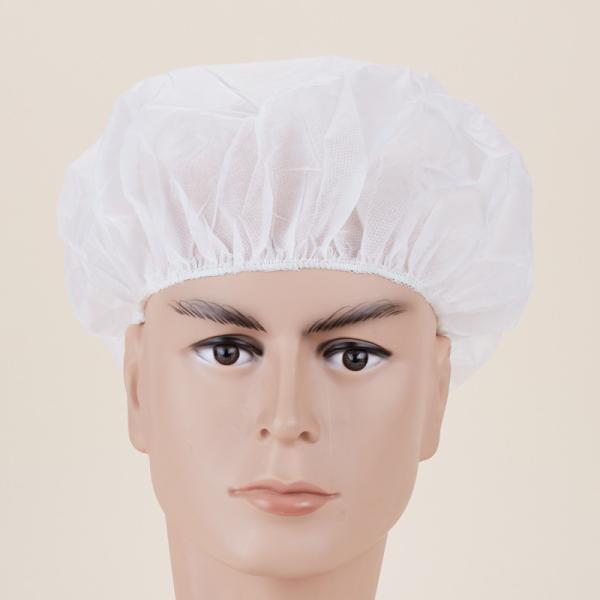 Anti Bacteria Disposable Head Cap Customuized Logos Hotel / Home Use