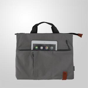 China Cotton Canvas Computer Laptop Sleeve Bags Large Capacity 150T on sale