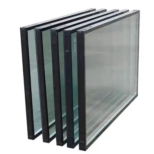 Soundproof Insulating Building Glass Clear Double Glazed Glass Panels
