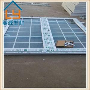 China UPVC Veka French Door Low Threshold Dustproof Heat Insulation Customized on sale