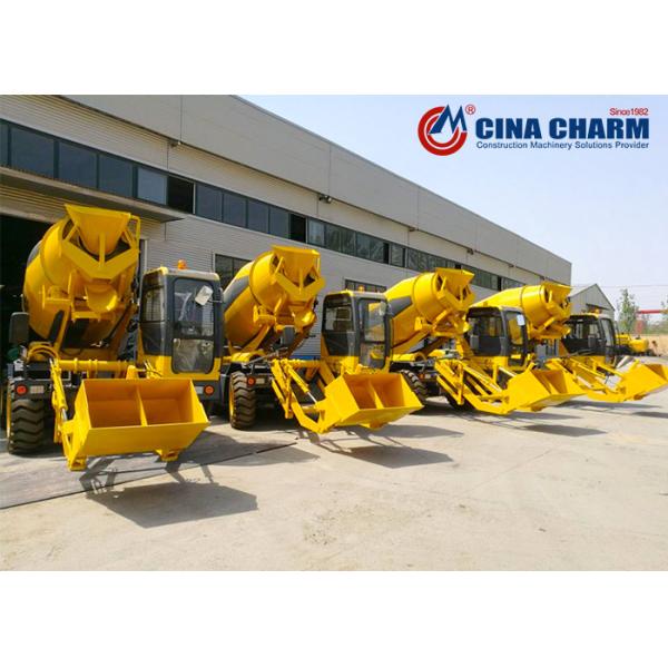 4 Cubic Meter Self Loading Concrete Transit Mixer