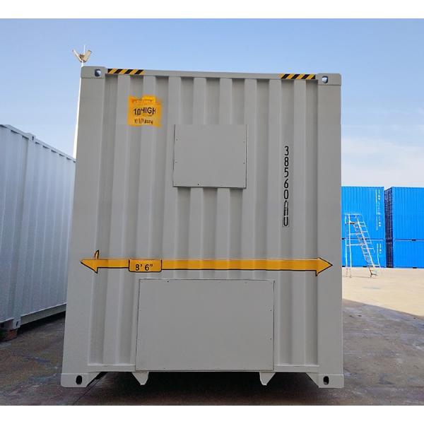 108 CBM Capacity Double End Door 6mm Steel Floor 2591mm Wide Trailer and Rail Way 53ft Length 53 Feet Shipping Container