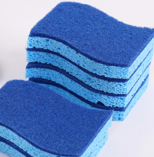 High Absorbency Cellulose Scouring Pad showing scouring side