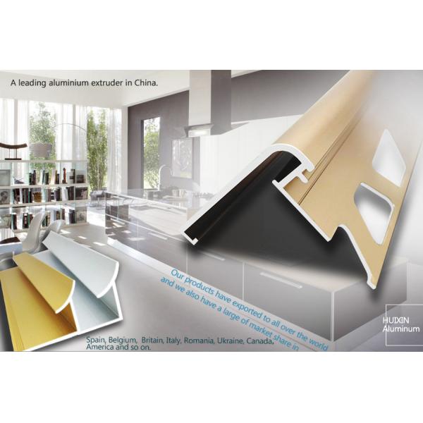 Aluminum tile trim accessories for Balconies & Terraces