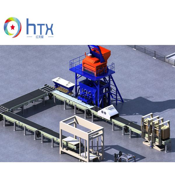 Paving 3D Wall Concrete Production Line Artificial Stone Making Machine