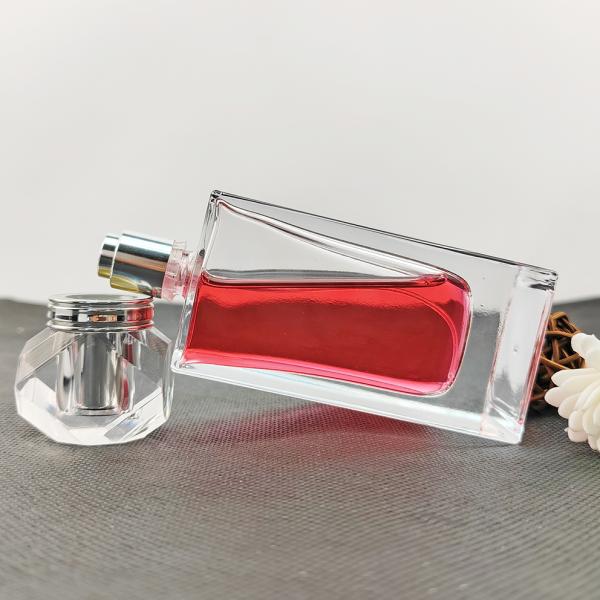 Glass Body Luxury Custom Packaging for 30ml 50ml 100ml Refillable Empty Perfume Bottle