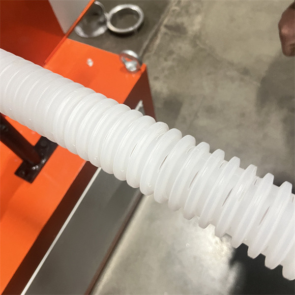 HDPE Double Wall Corrugated Pipe Extrusion Line Energy Saving