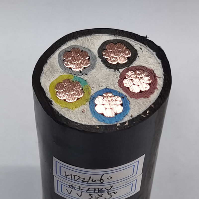 YJV 0.6/1KV 3*25+2*16 Low Voltage Cable XLPE Insulated PVC Sheath Power Cable