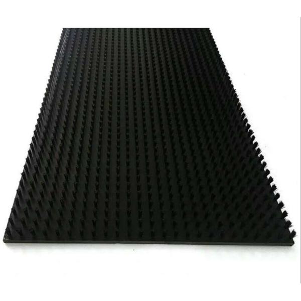 PVC Lath Strip Flat Nylon Brush For CNC Machine