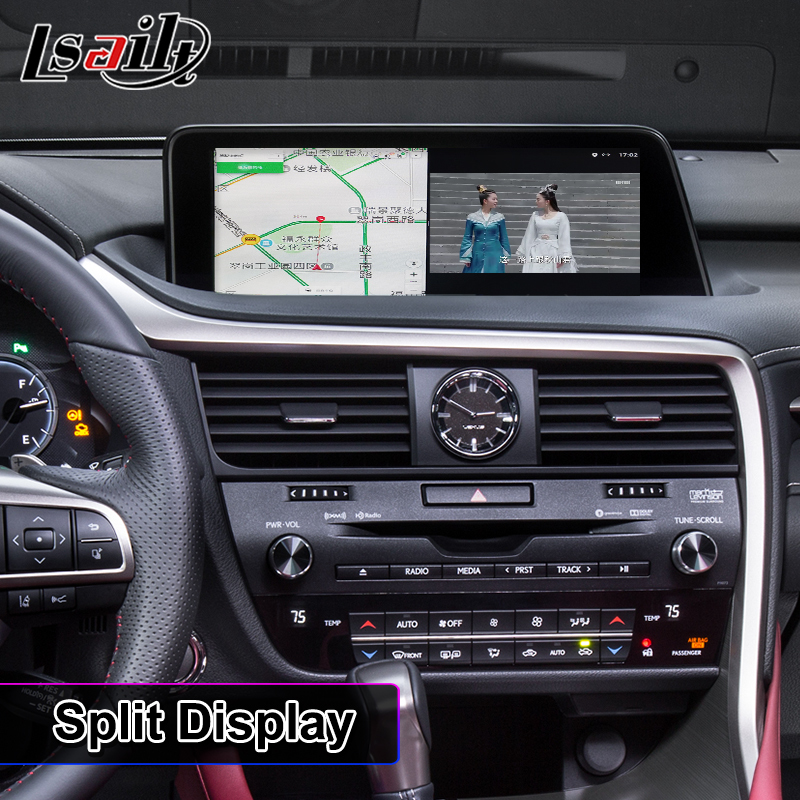Lsailt Android Carplay Multimedia Interface Screen for 2016-2019 Lexus RX Knob RX350 RX450h RX200t RX300