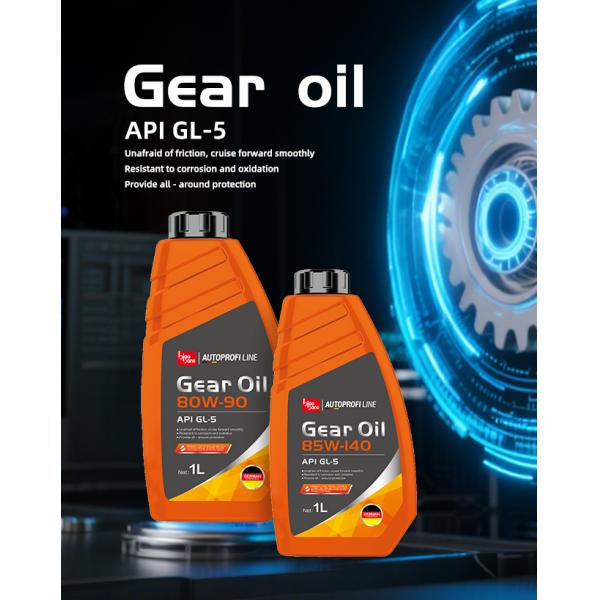 API GL-5 Certified Gear Oil for Heavy Duty Applications
