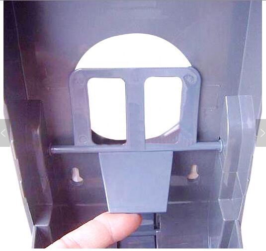 Multifunctional Folded Hand Paper Dispenser , Double Roll Paper Towel Dispenser