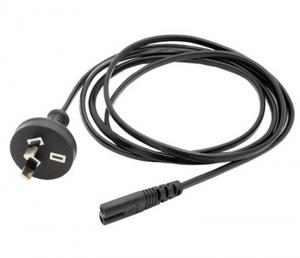 Buy cheap 2 Prong Australian Notebook Power Cord, Australia male to IEC C7, 6ft product