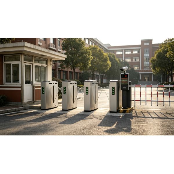 Secure Entry Automatic Systems Turnstile Anti Tailgating Flap Turnstile Gate With Card Reader