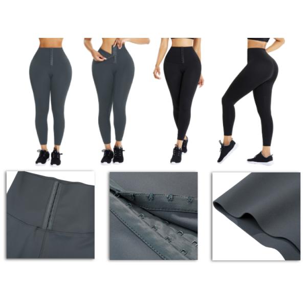 Women's Butt Lifter Compression Pant Leggings with Waist Trainer and Tummy Control