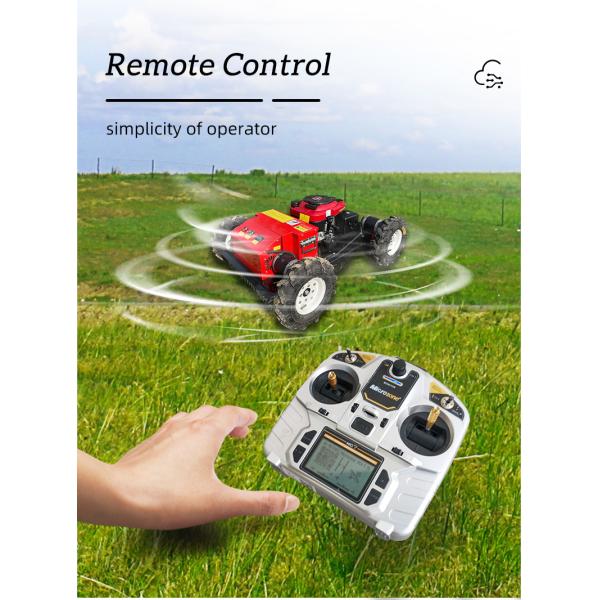 Gasoline Engine Electric Automatic Lawn Mower Automated Grass Cutting Machine 2000m2/H