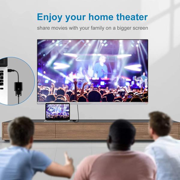 Multi Display Video Converter USB 3.0 to VGA Adapter for PC Laptop Monitor Projector HDTV