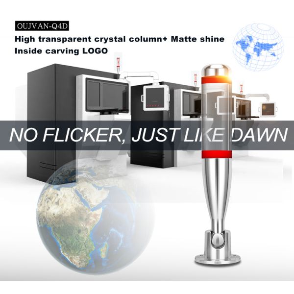 Rotating Base Machine Tower Lamp Equipment Warning LED Signal Tower Stack Lights