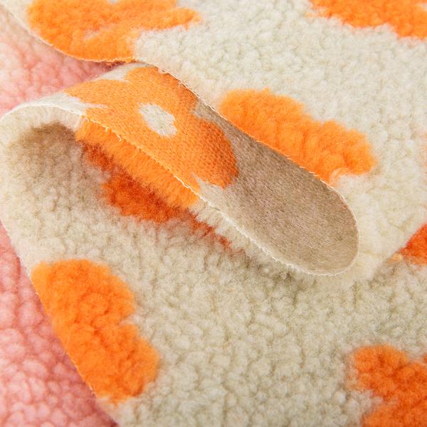 Printing Style PU Coated Popular Lamb Wool for Control in Clothing Production