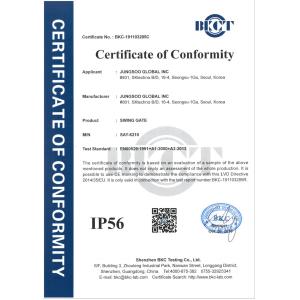 Turboo Euro Technology Co., Ltd. Certifications