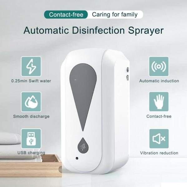 Wall Mount Touchless 1200ml Hand Sanitizer Dispenser