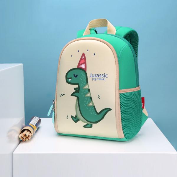 NHB117 new design dinosaur neoprene school Backpack for toddler