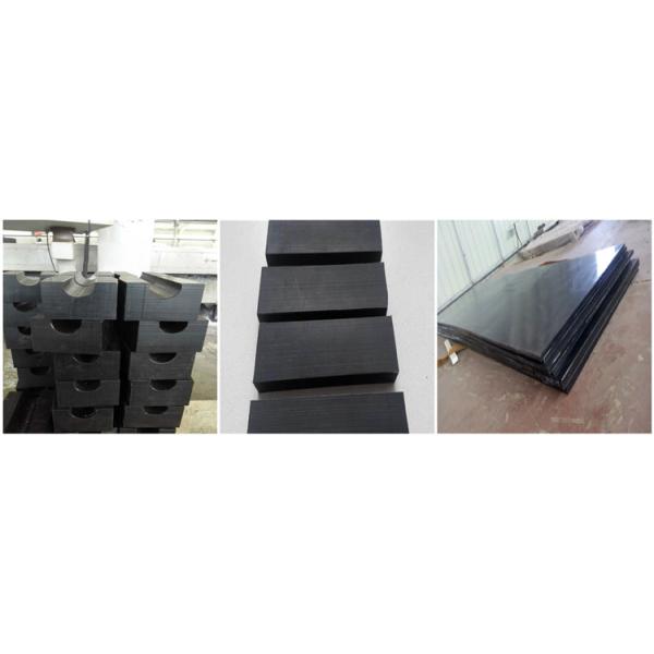 Black Neutron Shielding Material 7% Borated Polyethylene Boron Carbide Board