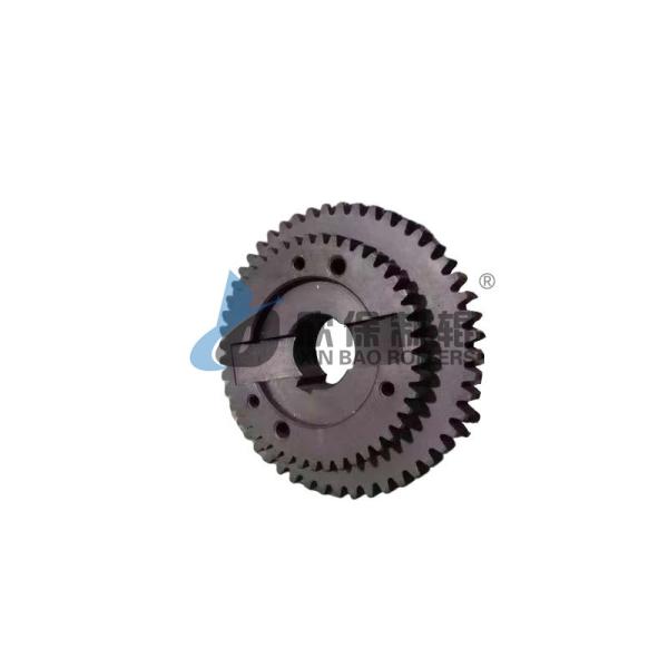 Precision Size Printing Rubber Roller Special Shaft Core Wear Resistant Accessory Plastic Steel Gear