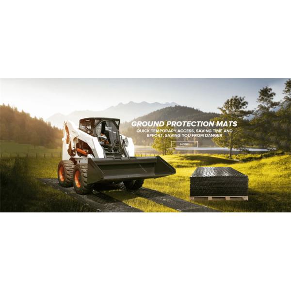 HDPE Heavy Equipment Mat Temporary Construction Plastic Paths Access Mat