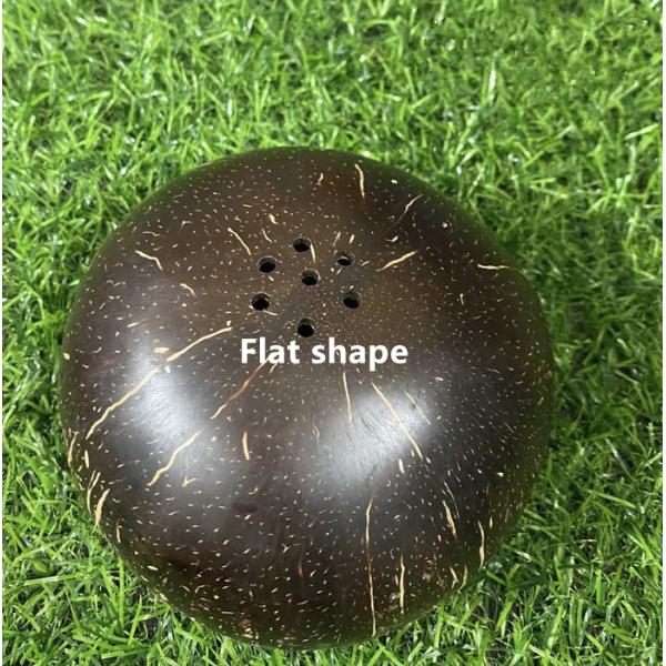 Firlar Bathroom Coconut Shell Soap Box Natural Handmade For Kitchen Tub