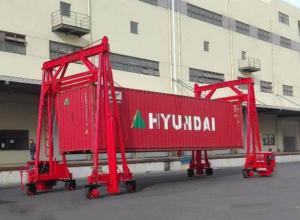 Buy cheap Mobile Container Heavy Lift Equipment , 80 Ton Port Container Crane product