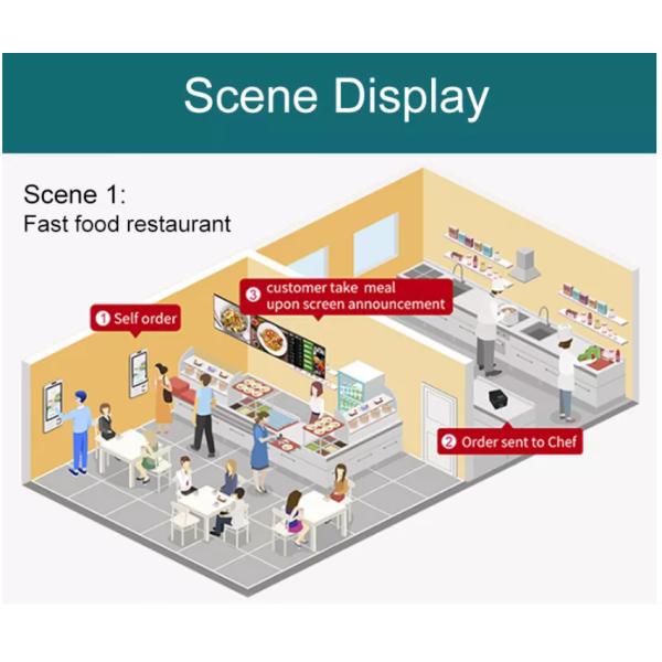 Fast Food 21.5"24"27"32"42" inch Touch Screen Self checkout Machine Self Service Payment Ordering Kiosk For Restaurants
