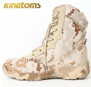 Buy cheap Desert Camouflage Military Combat Boots With Zipper 38-45 Desert Military Boots product