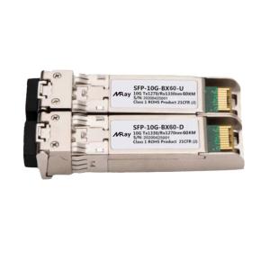60km SFP+ Transceiver Module 10g Huawei Compatible Bidirectional Rx1270nm
