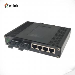 Buy cheap Network Switch Industrial 4-Port 10/100Base-T + 2-Port 100BASE-FX Ethernet Switch product