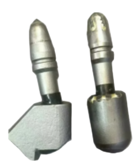 25mm High Wear Resistant Tungsten Carbide Auger Teeth For Foundation Pile Drilling Bits