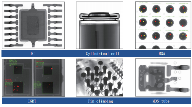 Clear Inner Structure Scanning Mouse Scroll Wheel Defect Inspection X-ray AX9100max Unicomp