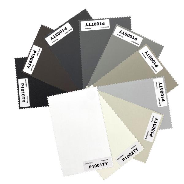Light Fastness 4.5 Polyester Window Silver Backing Blackout Fabric 2m 2.5m 3m
