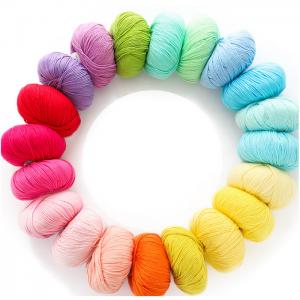 Buy cheap Anti Pilling Twisted Cotton Yarn Practical Moistureproof For Baby Sweater product